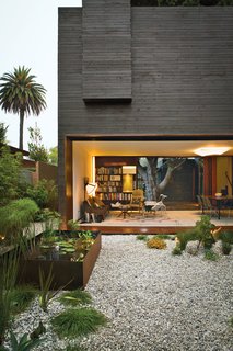 Architectural designer Sebastian Mariscal and project manager Jeff Svitak created a house in Venice, California, for Michael and Tamami Sylvester. Known as Dwell Home Venice for its role as an exemplification of modern architecture, the house is an homage to indoor-outdoor living. Photo by Coral von Zumwalt.
