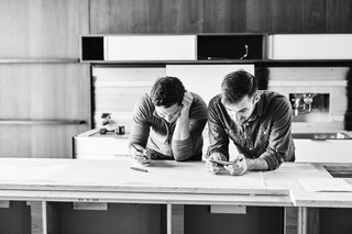 What Goes On Behind-the-Scenes at Henrybuilt’s Seattle Test Kitchen - Photo 2 of 8 - After designers, engineers, and craftspeople mingle and share ideas, they take their findings back to the drawing board where they aim to constantly improve existing products while dreaming up new components.