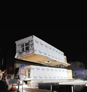 Architect Edward Paul Haladay, a volunteer for Habitat for Humanity of the Chesapeake, helped create a path to affordable prefabs with a row home design for inner-city Baltimore that takes into account the everyday lives of the Habitat families.