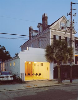The 1,200-square-foot building, which at one time or another has been a church, laundromat, ice cream parlor, and hat shop was renovated by Thompson Young Design.