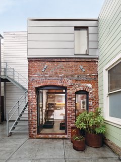 A Compact Three-Story Brick Loft in San Francisco - Photo 3 of 3 - A COMPACT THREE-STORY BRICK LOFT IN SAN FRANCISCO<br><br>Making the most of vertical space unleashes the potential of a petite San Francisco project.<br><br>Photo by Cesar Rubio.