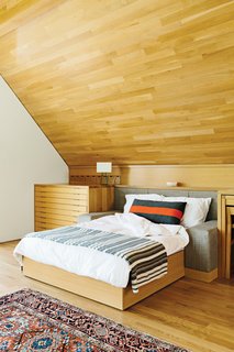 All of the furniture was meticulously handmade by Klebba and Reis to serve the family’s needs.