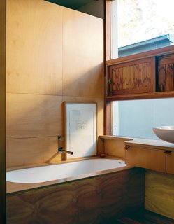 Almost Perfect - Photo 5 of 8 - Like many traditional Japanese bathrooms, Wilkin and Pini’s is clad almost entirely in wood.