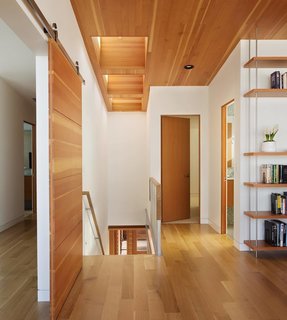 Photo of the Week: Pleasing Wood Surfaces Line This Oregon Coast Beach House - Photo 1 of 1 -