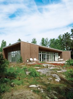Prefab house in Muskö, Sweden