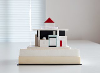 Thank Sottsass for the Most Memphis House Imaginable - Photo 2 of 14 - Sottsass first visited Maui in 1989, de-boarding the plane with an architectural model in tow. It was the firstof many iterations the home underwent over the next few years, before construction began in 1995.