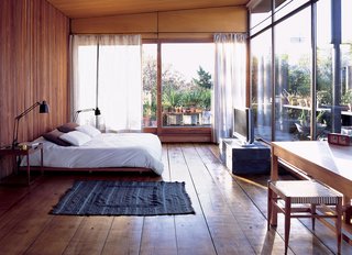 The master bedroom.