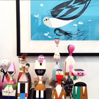 Photo of the Week: Alexander Girard and Charley Harper Pairing - Photo 1 of 1 -