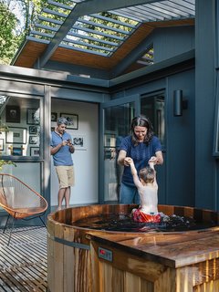 Midcentury Renovation in Portland Capitalizes on Nature with Seven Doors to the Outside - Photo 16 of 19 -
