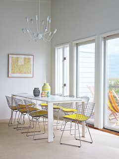 A couple hired designer Alexandra Angle to spruce up their beach house on Fire Island, New York for the upcoming season, and became so enamored that they decided to stick with her colorful interior intervention.