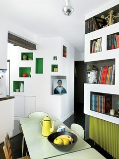 The dining room.