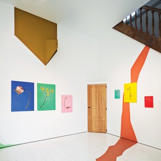 This House Proves Art Galleries Can Be Super-Friendly - Photo 3 of 18 - Images by Raw Color hang in a room upstairs.