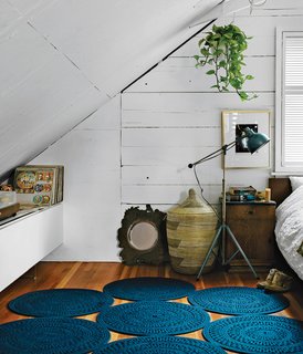 11 Examples of How to Incorporate Traditional Building Materials Into Your Modern Home - Photo 11 of 12 - The walls and ceiling would originally have been covered in plaster, but are instead just covered in paint to reveal the texture of the wood underneath.