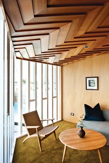 A modern home in New Zealand.