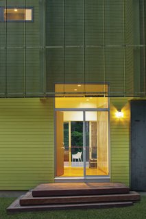 In Hillsborough, North Carolina, local firm Tonic completed a modern home at a modest $155 per square foot. Its in-house team of skilled builders constructed the house and crafted the custom touches without subcontracing—a costly and common undertaking. They also reined in expenses by using readily available materials, like oak and steel. Though the home is nearly 800 square feet larger than their previous residence, the residents’ energy bills average 30 percent cheaper thanks to spray foam insulation, tightly sealed ducts to reduce drafts, low-e glazed windows, and Energy Star appliances. Photo by Richard Leo Johnson.