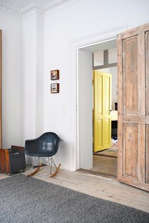 Budget-Friendly Renovation of a Neoclassical Home in Oslo - Photo 5 of 11 - Also in the playroom is what Lexie calls a "large, cushy" West Elm rug for "family dillydally."