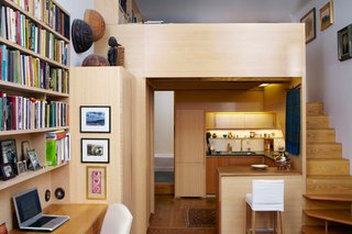 Space-Saving Wood-Paneled Apartment in Manhattan - Photo 4 of 8 -