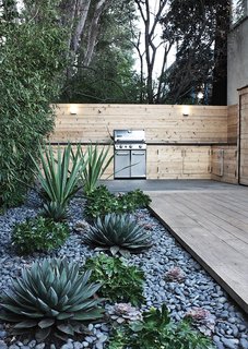 Native and drought-tolerant landscaping: By choosing plant breeds that are adapted to your local climate and require little water, you can all but eliminate water usage in your yard. Landscape architect Brennan Cox suggests how to get started. "Drought tolerance starts first with an acceptance of the flora that grows where you live," he says. "While planting doesn’t need to be dominated by natives, it should start with an understanding of what native plants can complement other drought-tolerant plants. This information comes from many trips to the nursery, books, and other informational sources."