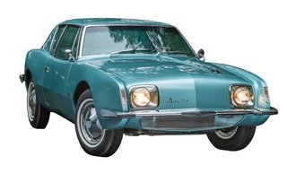 The Studebaker Avanti, designed by the French-born industrial designer Raymond Loewy. Private collection of Richard Vaux. Photo by Walter Silver/PEM.