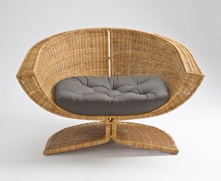 The Lotus Chair by Miller Yee Fong for Fong Brothers Co., 1968. Photo by Museum Associates/LACMA.