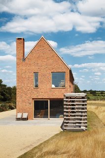 "I wanted to do a house that belonged on the site," she says.