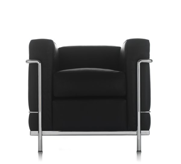 Grand Confort Armchair (1928)Inspired by a Maples club chair that caught Le Corbusier’s eye, this cubical creation is one of Perriand’s most famous designs. Decades later, it’s still iconic, as anyone who’s seen Maxell’s famous ads from the ‘80s can attest. Photo courtesy of Cassina.