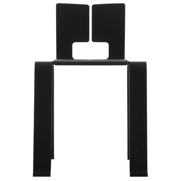 Ombre Chair (1954)Another Japanese-inspired piece, this stackable chair is formed from a single bent piece of plywood. Introduced during a return visit to Japan, the graceful folds of this piece are said to be inspired in part by bunraku (puppet theater). Photo courtesy of Cassina.