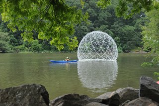 SLO Architecture's Dwell Vision Award–Winning Design - Photo 5 of 5 - The intervention, according to SLO, "engages the river’s edge from the water’s perspective" and "traces new trajectories of urban life."