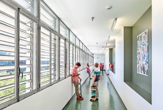 A Forgotten Insurance Building Finds New Life as a Humming High School - Photo 2 of 5 -