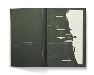 Innovative Workspaces Across Chicago - Photo 2 of 23 - A map of the firms profiled in Studio Issue #4. The magazine was started by Zoe Ikin, who spent time in Chicago during production of this issue, and her collaborators Clem Devine and Sam Trustrum, her fiance.