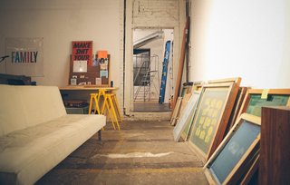 Innovative Workspaces Across Chicago - Photo 19 of 23 - The Post Family is a seven-member design collective that built its own gallery, letterpress, and screenprinting studio.