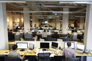 Innovative Workspaces Across Chicago - Photo 23 of 23 - VSA Partners's office. Ikin says the firm chose the space and let designers organically figure out the layout and workflow.