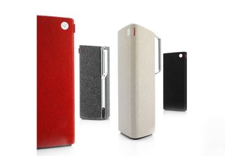 Mikal Hallstrup on the Design of Everyday Things - Photo 4 of 6 - With consumers moving away from traditional hi-fi systems toward a more mobile approach to music, Libratone worked with Designit on a line of eye-catching portable speakers. The Libratone Live speaker, pictured here, featuers a chrome handle and a removable wool cover (available in several colors). It has a built-in battery an audio jack, and can also sync up with playlists via AirPlay and DNLA, or directly from an iPhone, iPad, Android device, or a laptop computer. Image courtesy of Designit.