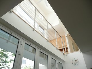 A view of the second story from the ground floor. Photo by Ken Pagliaro Photography.