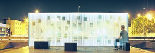 10 Inspiring Modern Memorials - Photo 7 of 10 - 7. Women’s Monument in Memory (Santiago, Chile): Designed by Emilio Marin and Nicolas Norero<br><br>Commemorating women silenced via political oppression throughout history, this somber glass sculpture creates line and frames through a simple layout, as if inspired by the candles and snapshot that make up more ad-hoc memorials.