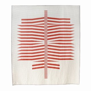Designer Spotlight: Meg Callahan - Photo 3 of 5 - The Spine quilt was a personal breakthrough for Callahan. "It's bold, but subtle; soft looking and inviting; but it's also sharp and intense," she says.