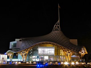 Centre Pompidou-Metz (Metz, France: 2010)<br><br>Capped with a laminated wooden roof that looks like a stretched plastic skin, Ban’s gallery design offers an undulating series of curves that are as beautiful as the works preserved underneath.<br><br>Credit: Alexandre Prévot, Creative Commons