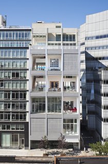 Metal Shutters House (New York, USA: 2008)<br><br>Ban’s attached his own signature to the growing cadre of Manhattan condominiums designed by acclaimed architects with this Chelsea project. Between the motorized metal shutters and a series of sliding glass doors on the first floor, these duplex units play with concepts of space and light. <br><br>Credit: Forgemind Archimedia, Creative Commons