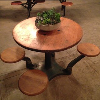 Philadelphia Design Hub: American Street Showroom - Photo 4 of 11 - One-of-a-kind American Street Showroom fabricated table.