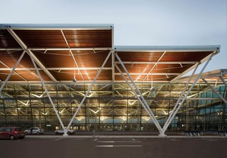 Exhibit Spotlights the Work of Spanish Architect Luis Vidal - Photo 7 of 8 - Zaragoza Airport, in northern Spain. Photo courtesy of Luis Vidal + Architects.