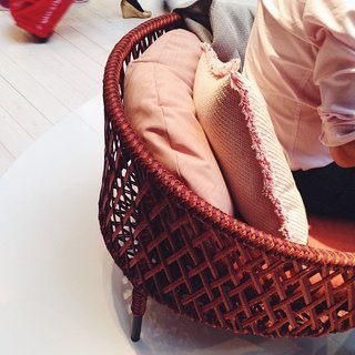 Milan Design Week: Day Two - Photo 9 of 14 - A new Stephen Burks piece for Dedon in action at the Salone.