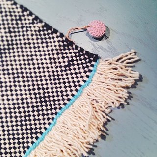 Milan Design Week: Day Two - Photo 10 of 14 - How to spot a Hella Jongerius for Divina rug: instead of a signature, a charm.