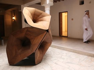 Soundsystem Built to Look Like a Cubist Minaret - Photo 1 of 4 -