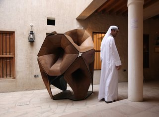 Soundsystem Built to Look Like a Cubist Minaret - Photo 2 of 4 -