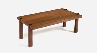 Exploring the process of George Nakashima Woodworker - Photo 2 of 4 - Mira Nakashima crafted the rare Shoki collection from her father’s sketches from the 1940s.