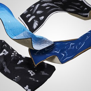 Blankets by Børk <br><br>The Reykjavik collective of graphic designers wanted to create objects, and bring something more physical and tangible into the world.<br><br>Photos courtesy of Børk