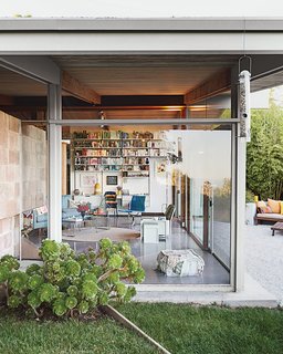 A Midcentury Home Keeps the History Alive - Photo 1 of 10 - Crestwood Hills, in the Brentwood neighborhood of Los Angeles, is an endangered enclave of midcentury post-and-beam houses designed by A. Quincy Jones and Whitney R. Smith.