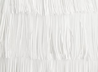 Artist's Dining Room in Valencia with Fringed Paper Walls - Photo 3 of 3 -