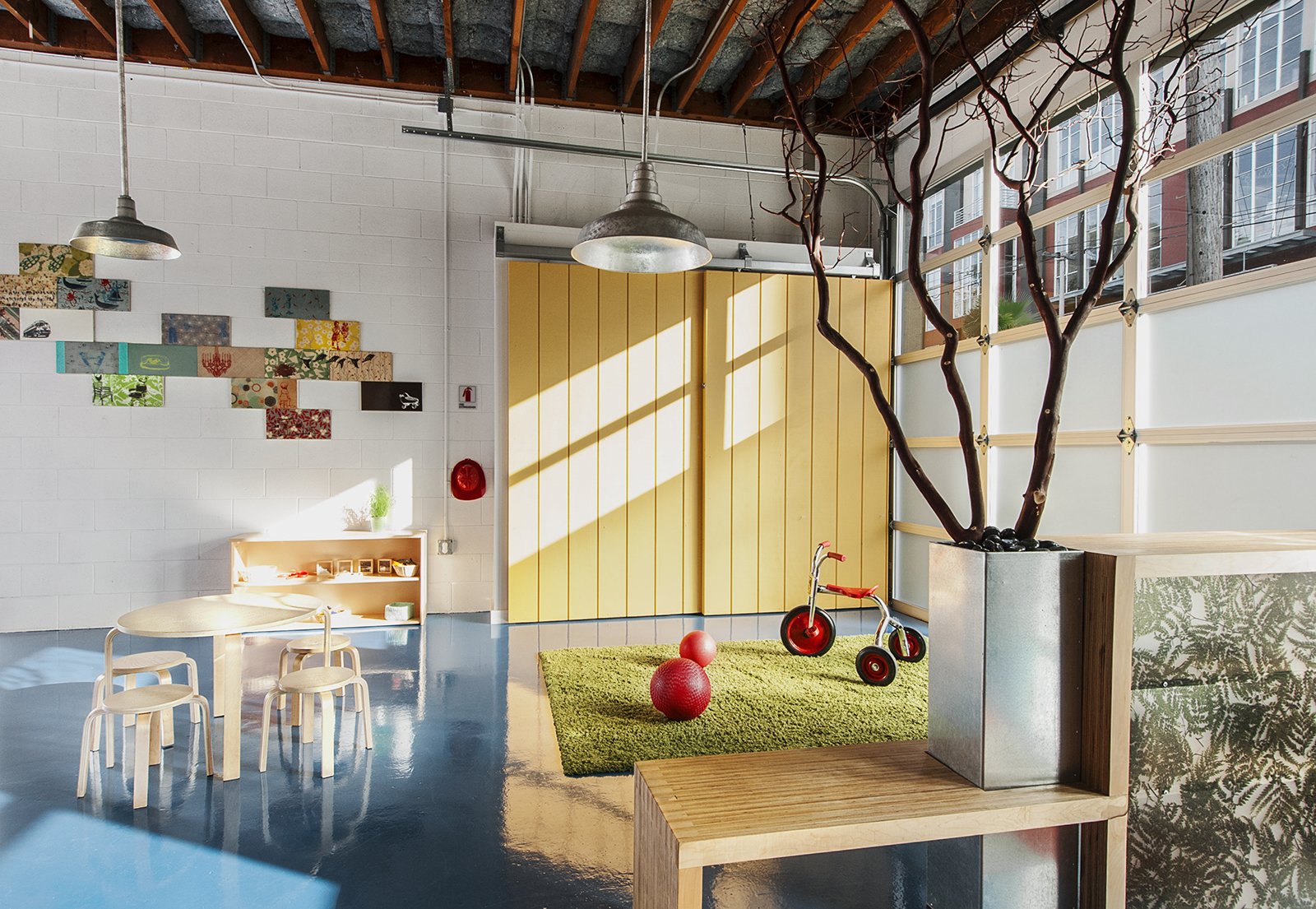 A Modern Preschool in San Francisco Collection of 6 Photos by Diana