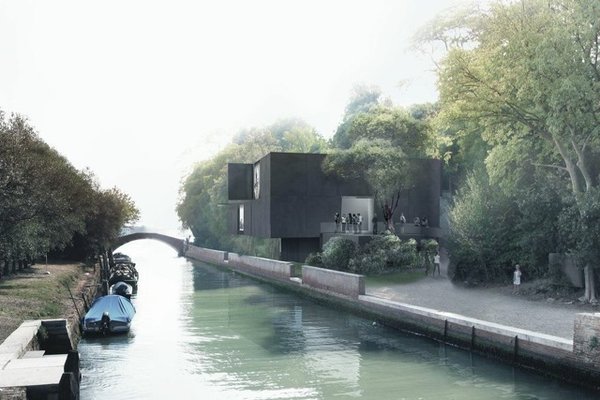 Australia's Black Granite Box at Venice Architecture Biennale - Photo 2 of 3 -